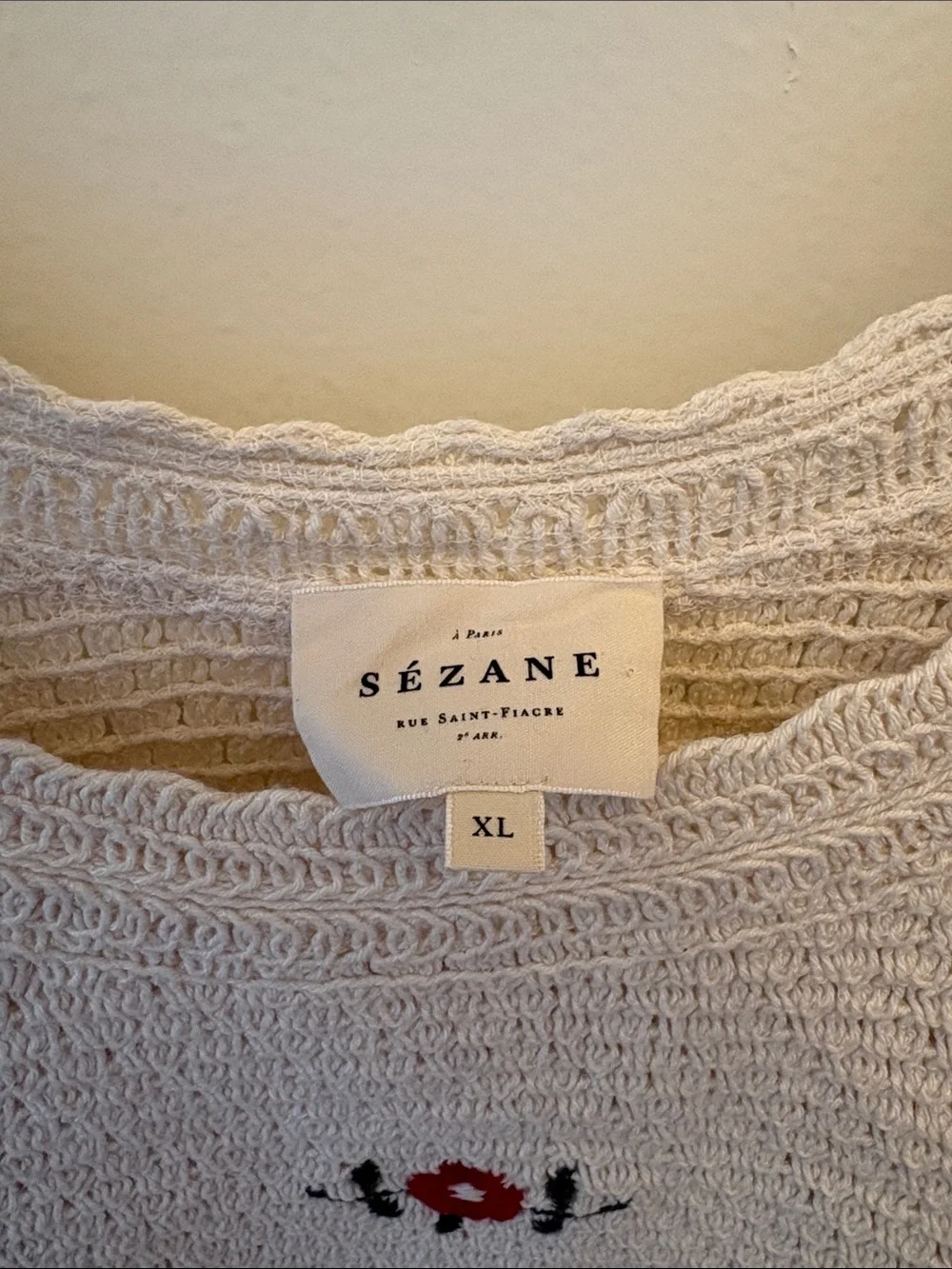 Sezane Yda top size XL